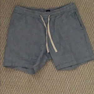 J. Crew 7” Drawstring Canvas Shorts